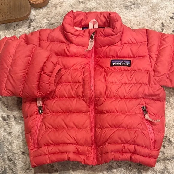 Patagonia Kids Puffer Jacket - Vibrant pink
